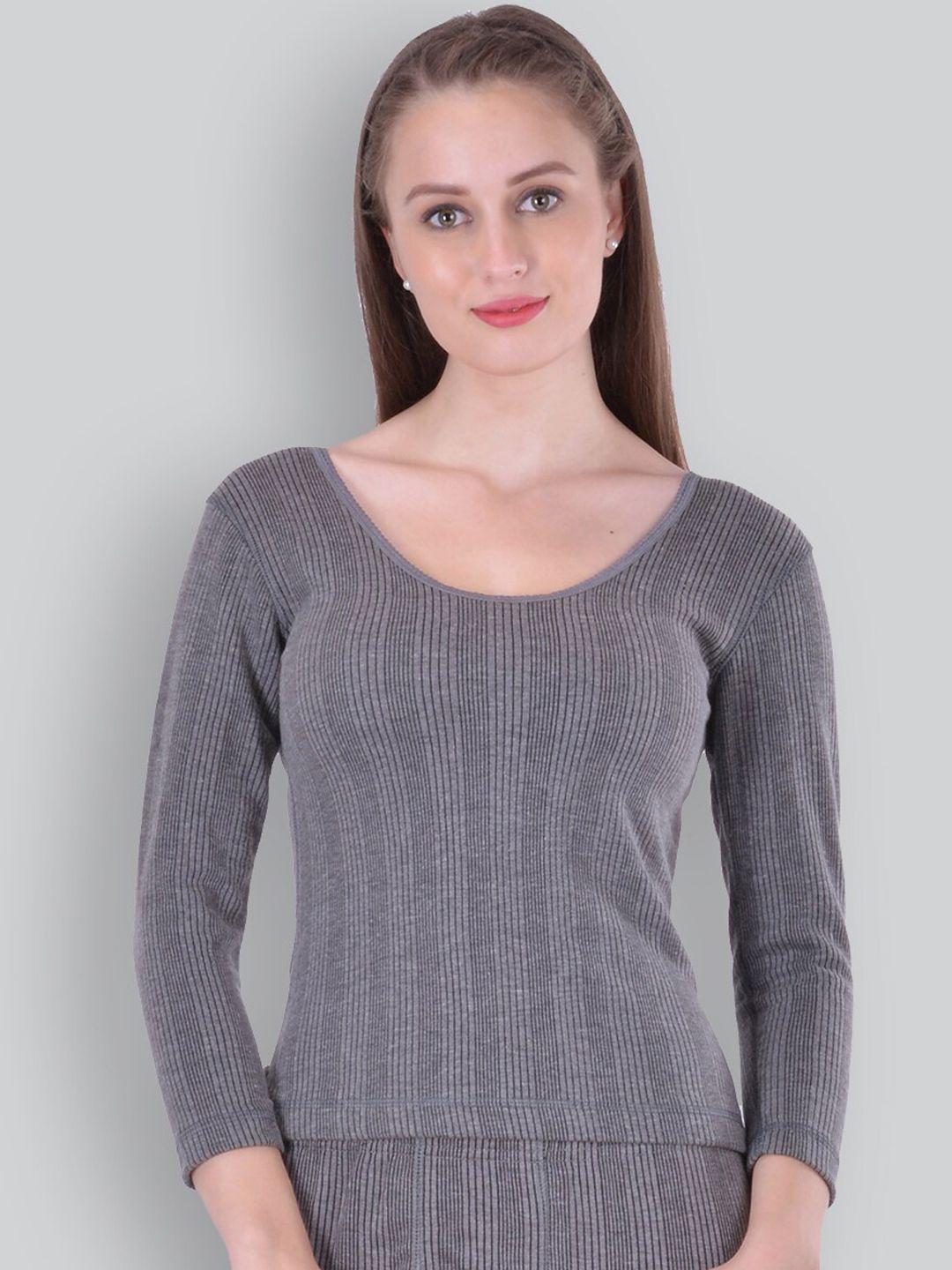 inferno ribbed cotton thermal top