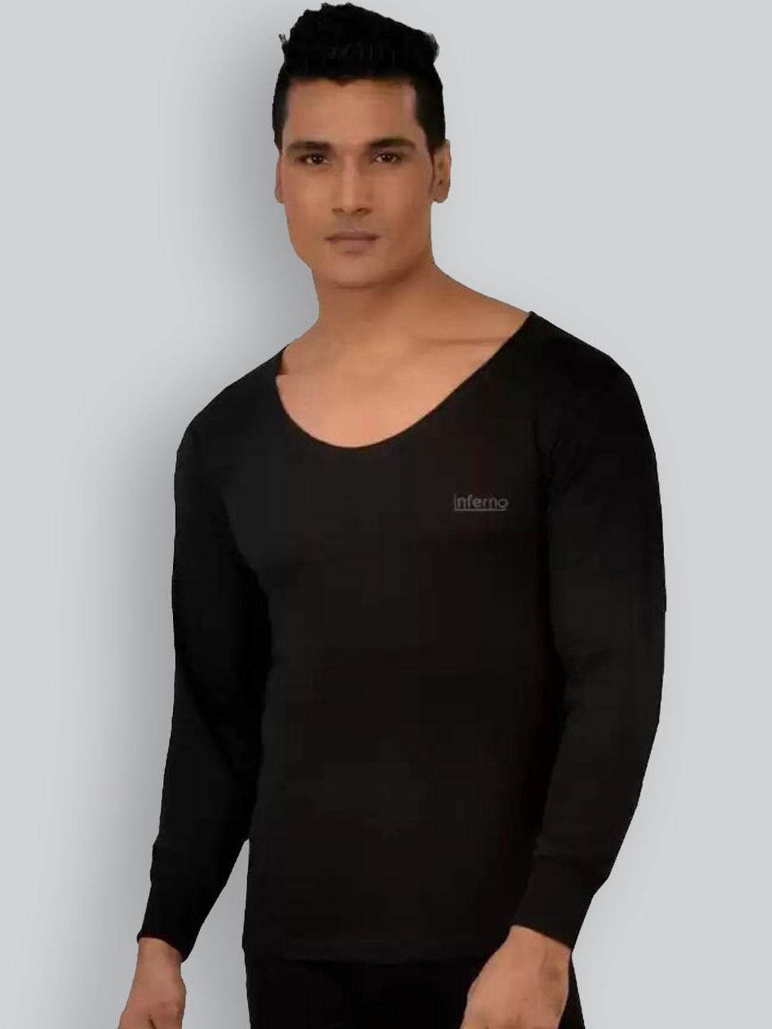 inferno round neck thermal top