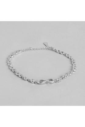 infinity 925 sterling silver bracelet