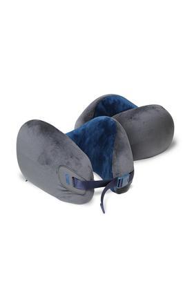 infinity travel ergonomic neck pillow with luxurious hypoallergenic material pillow - blue - multi