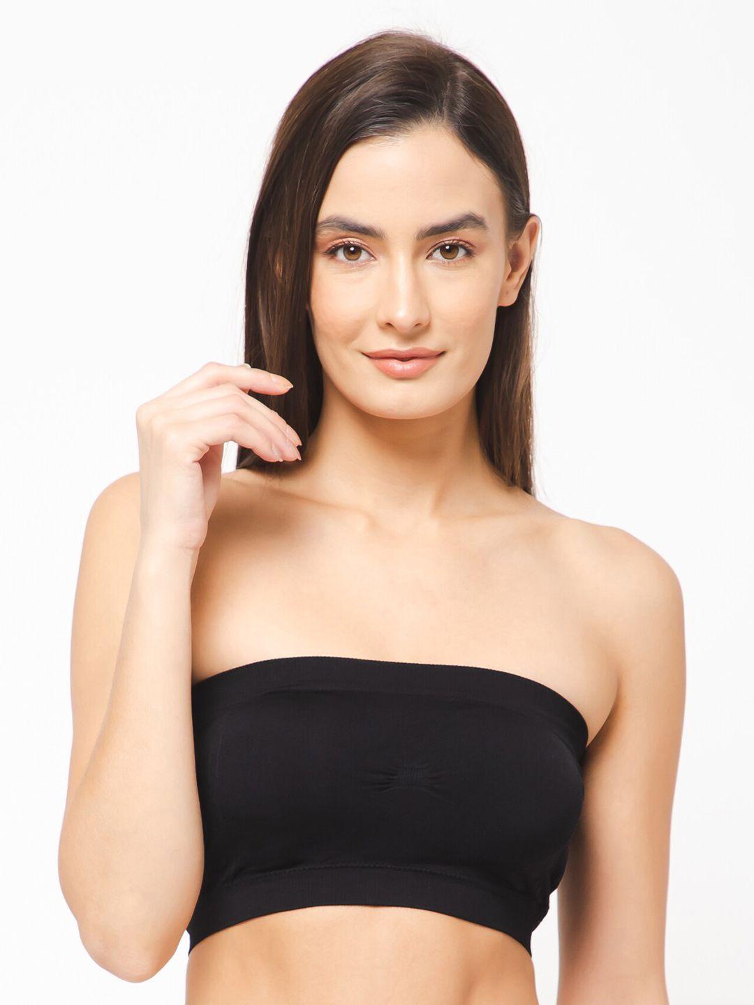 infinium full coverage lightly padded slip on seamless dry fit all day comfort bandeau bra