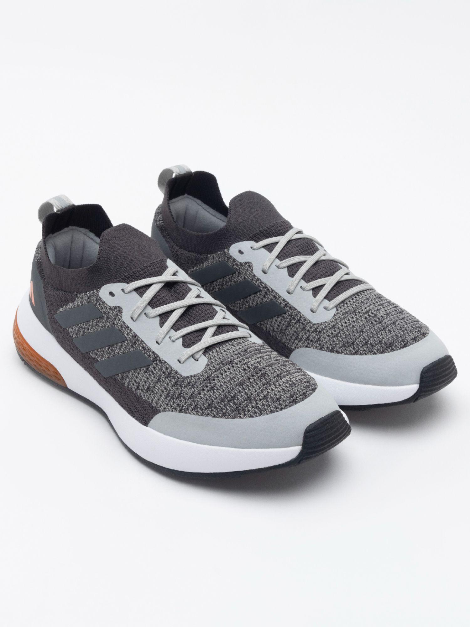 ingrasp run m men grey running shoes