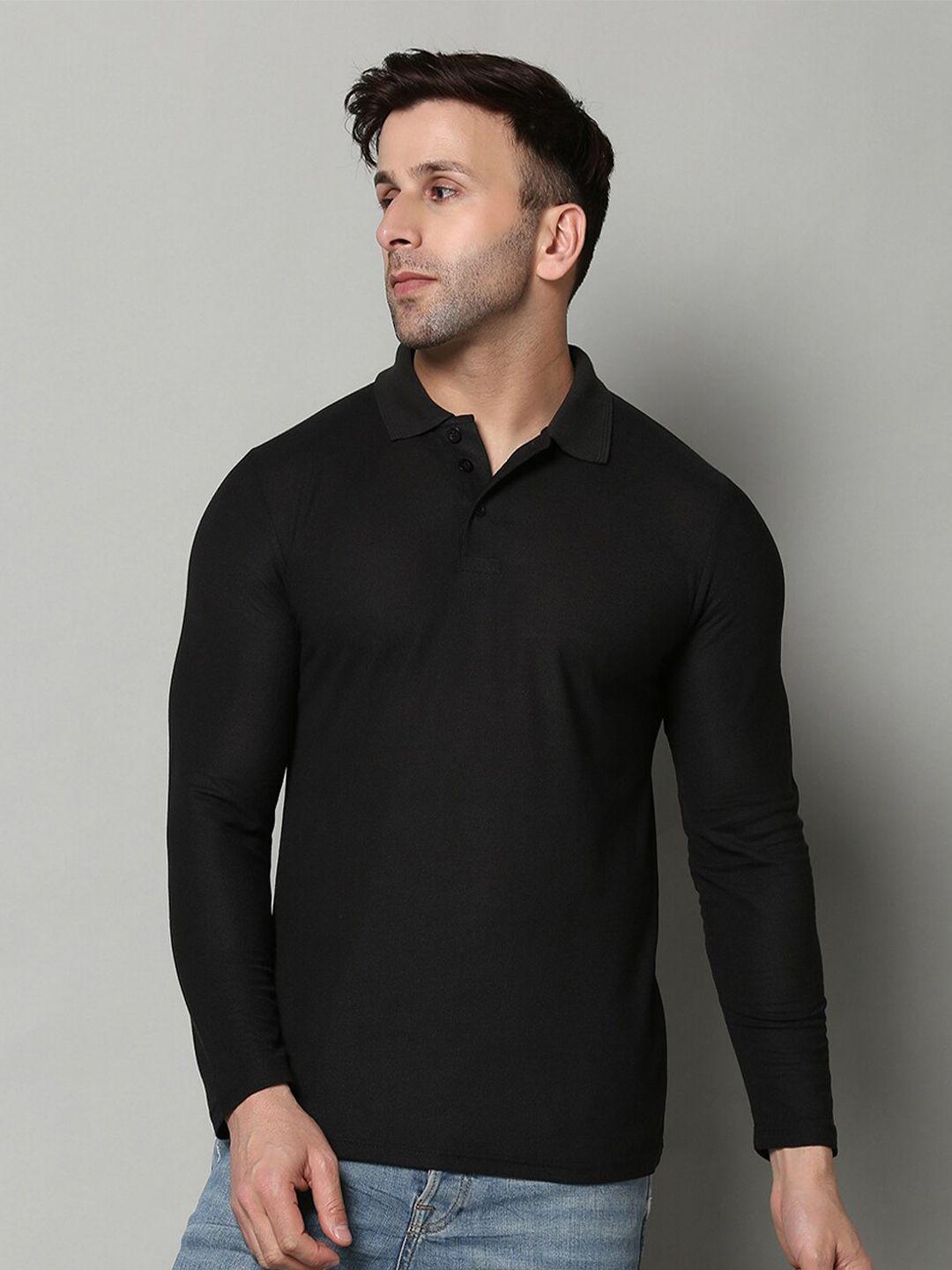 inkkr polo collar casual t-shirt