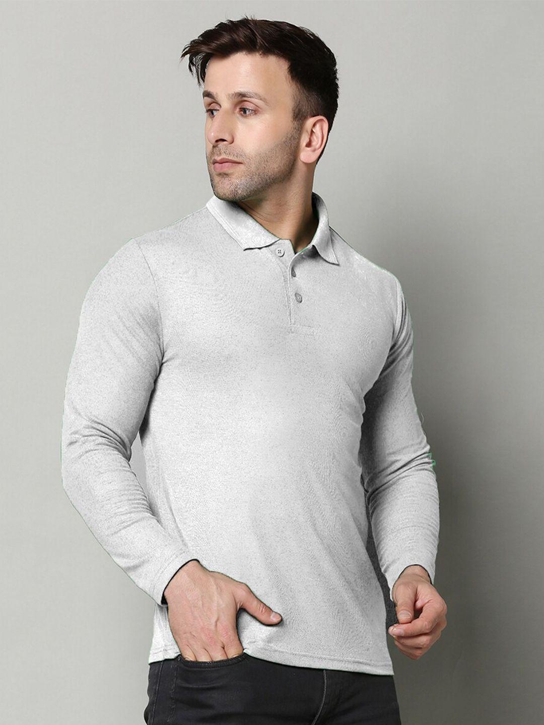 inkkr polo collar casual t-shirt