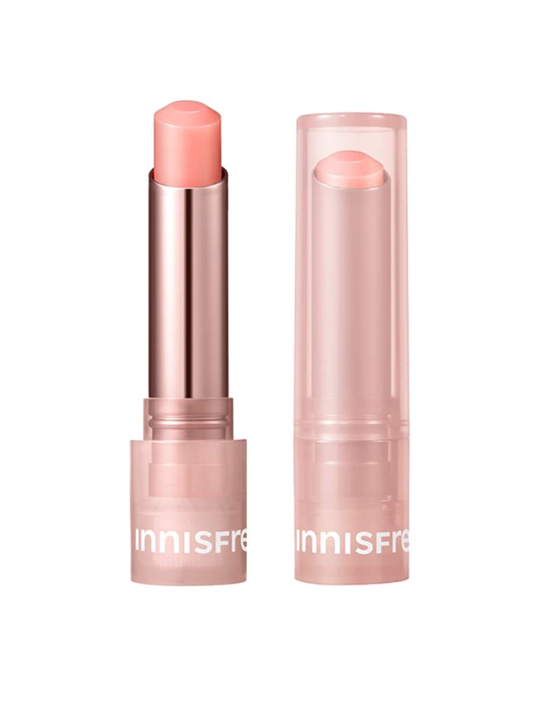 innisfree dewy tint lip balm with jeju camelia seed oil & hyaluronic acid - baby pink 1
