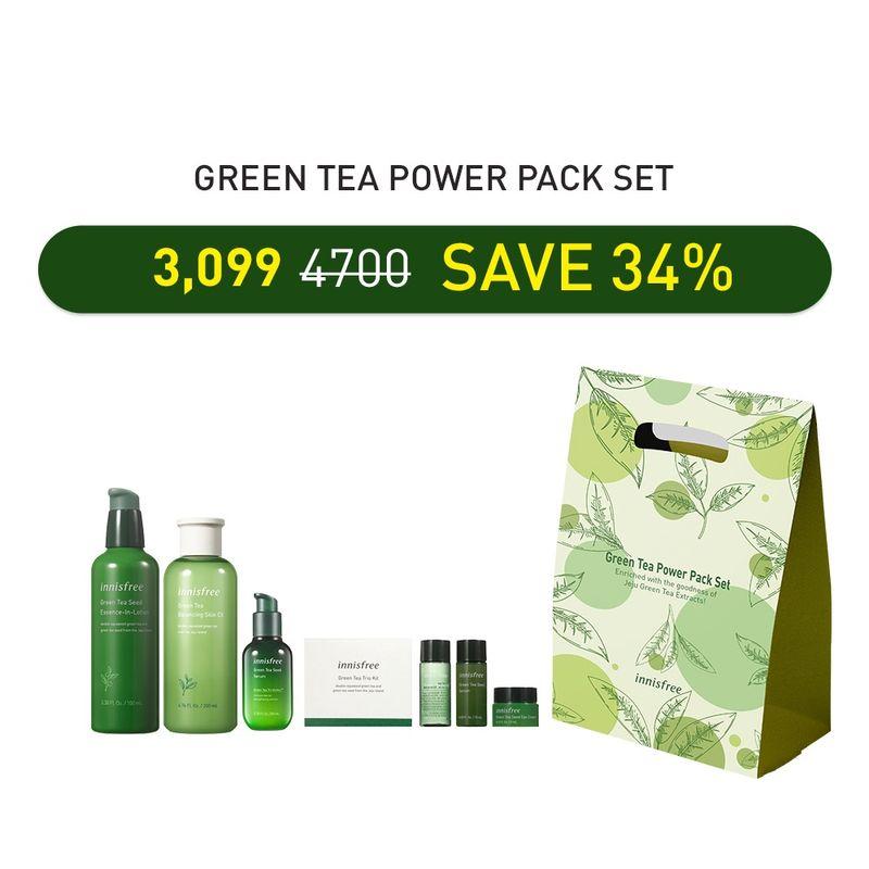innisfree green tea power pack
