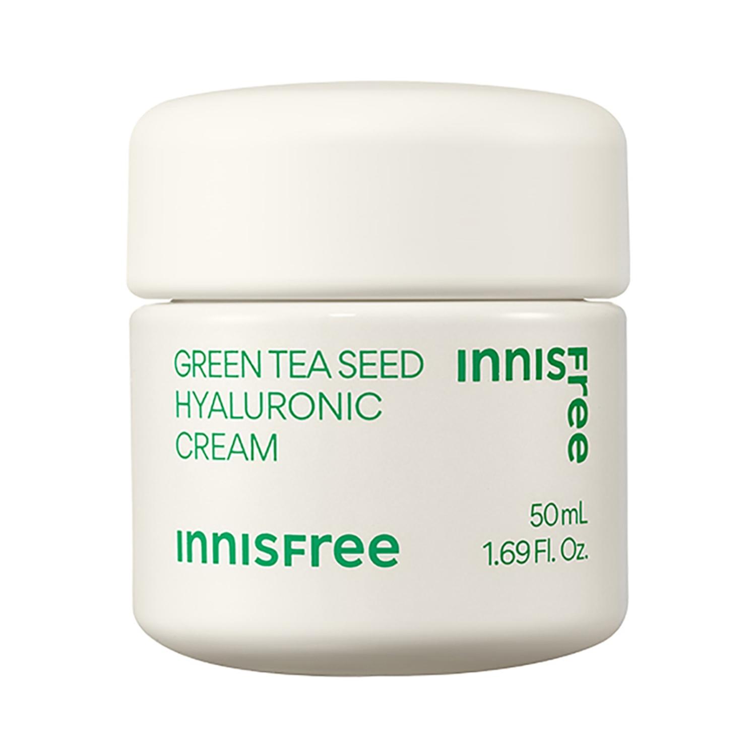innisfree green tea seed hyaluronic cream (50ml)