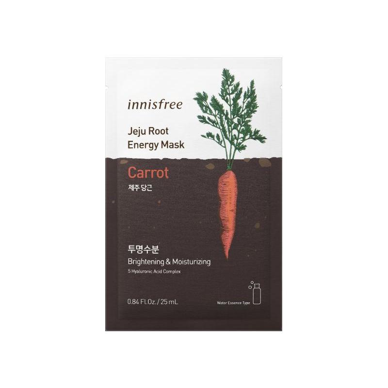 innisfree jeju root energy sheet mask carrot