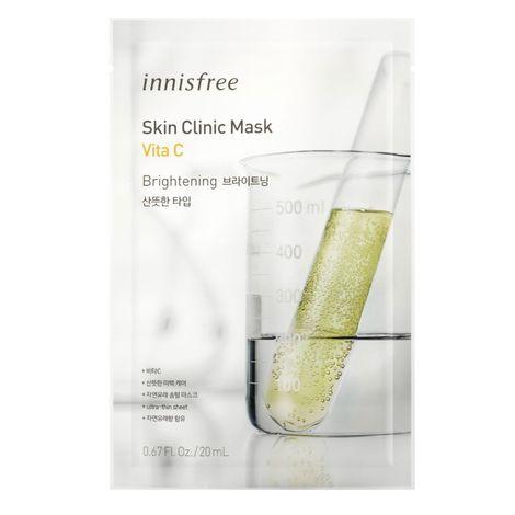 innisfree skin clinic sheet mask-vitamin c