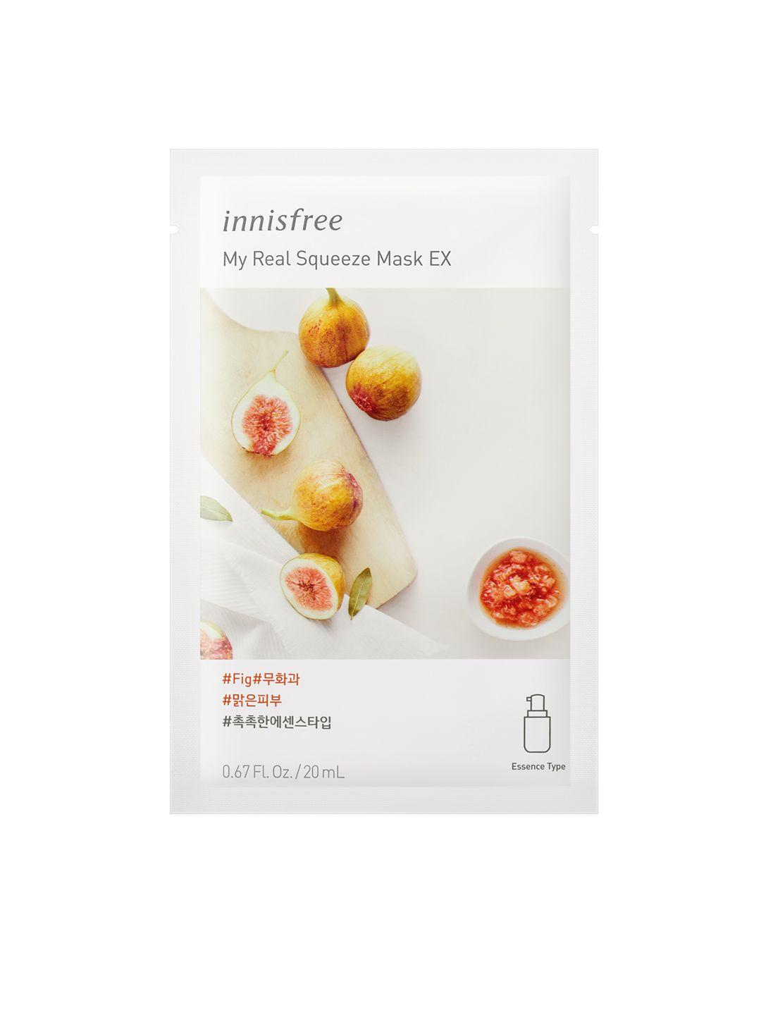 innisfree unisex my real squeeze fig mask ex