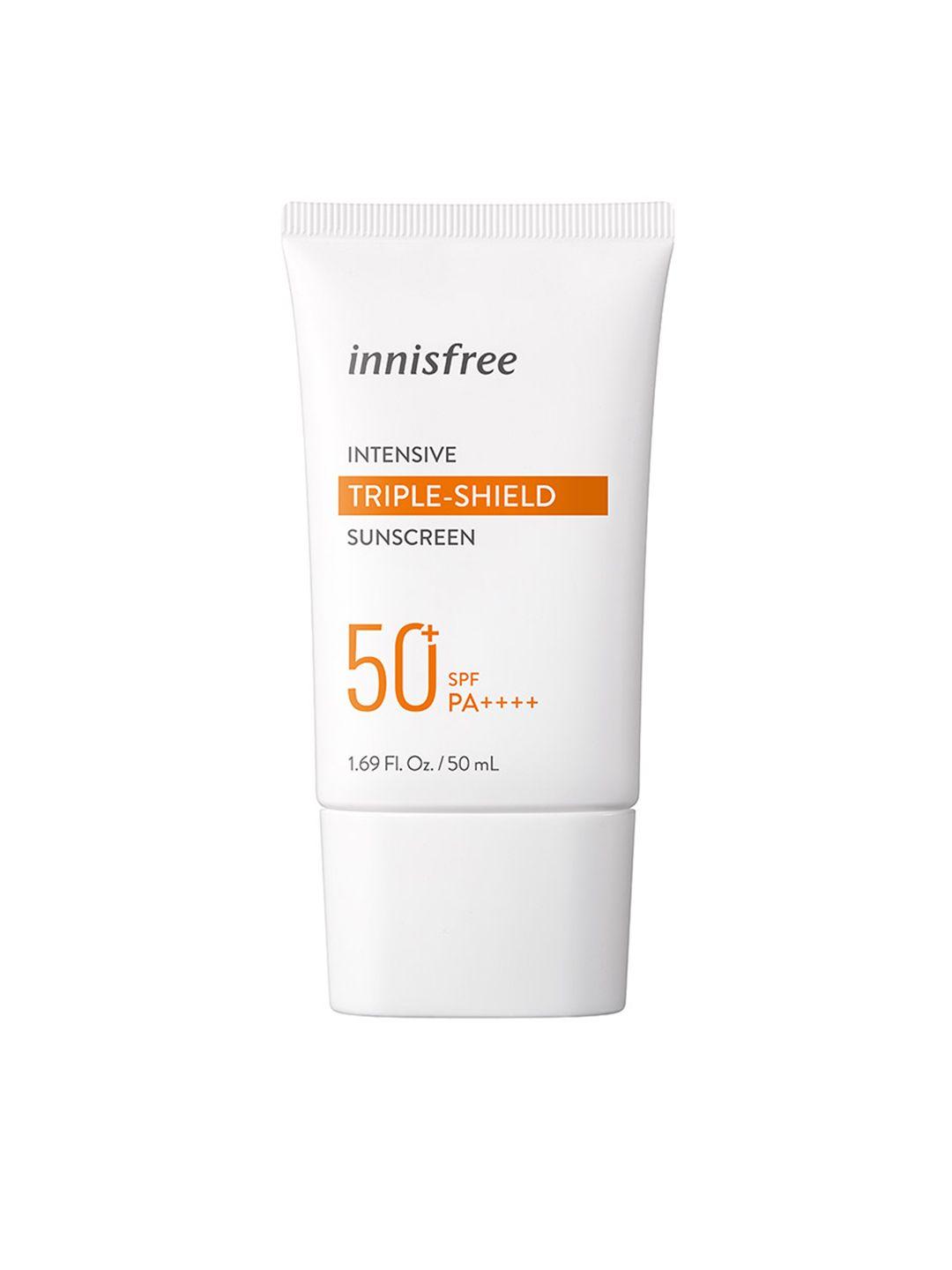 innisfree intensive triple shield spf 50+ pa++++ sunscreen - 50 ml