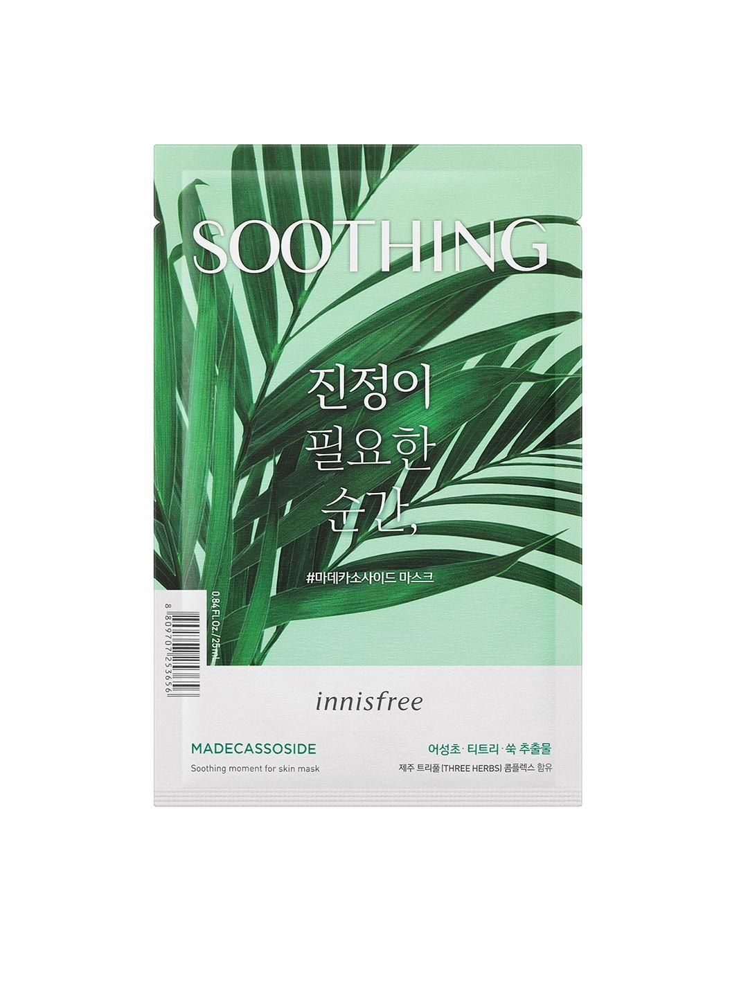 innisfree madecassoside soothing moment for skin mask