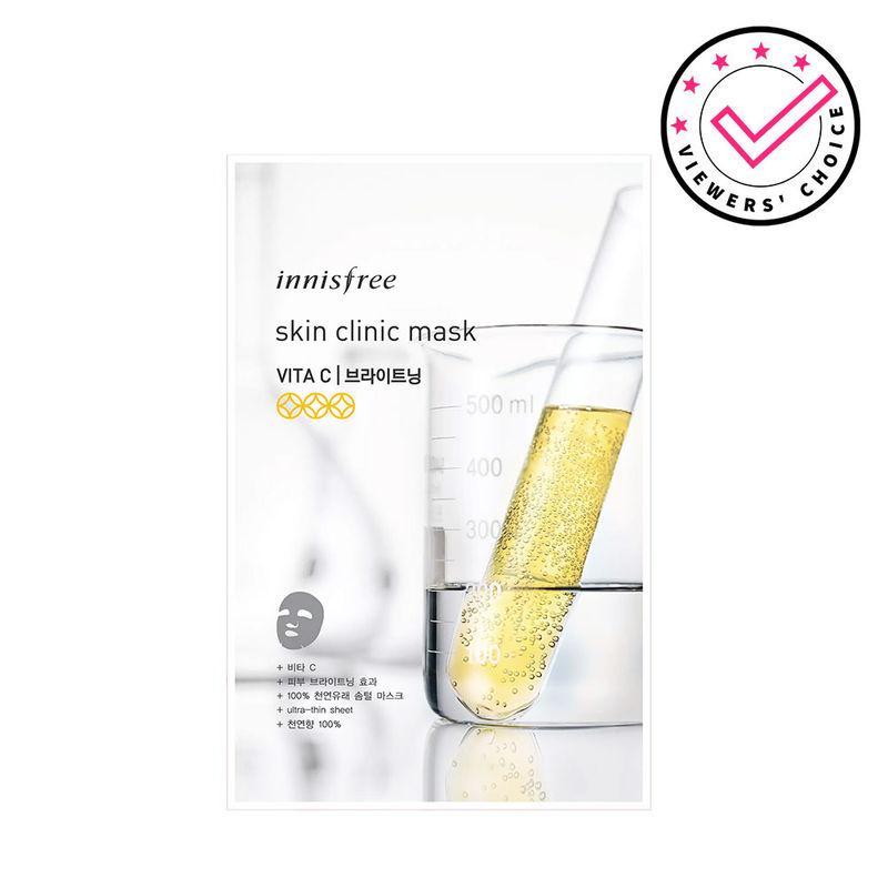 innisfree skin clinic sheet mask - vita c