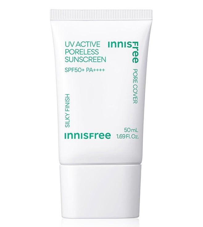 innisfree uv active poreless sunscreen with spf 50+ pa++++ - 50 ml