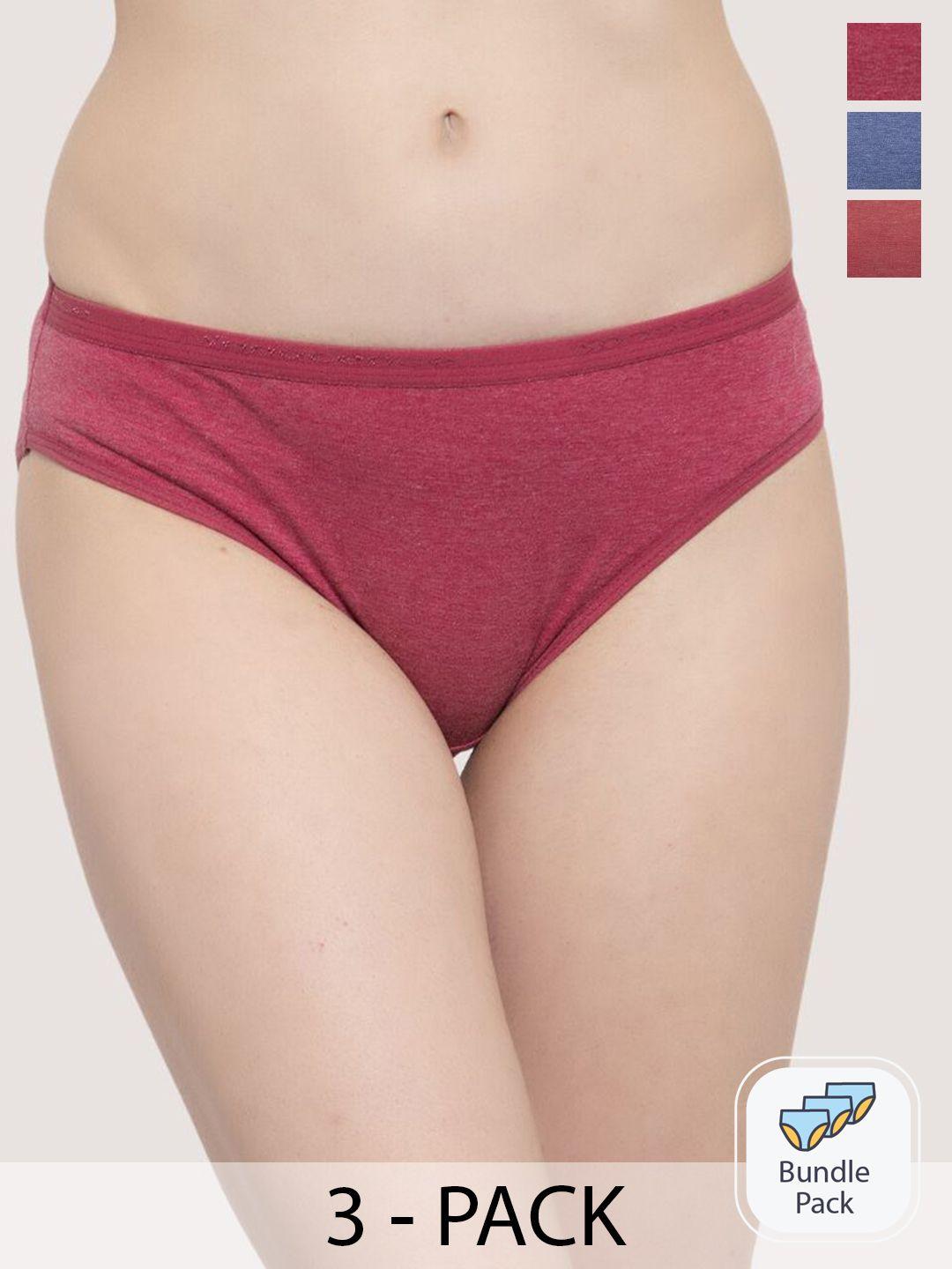 innocence pack of 3 hipster briefs