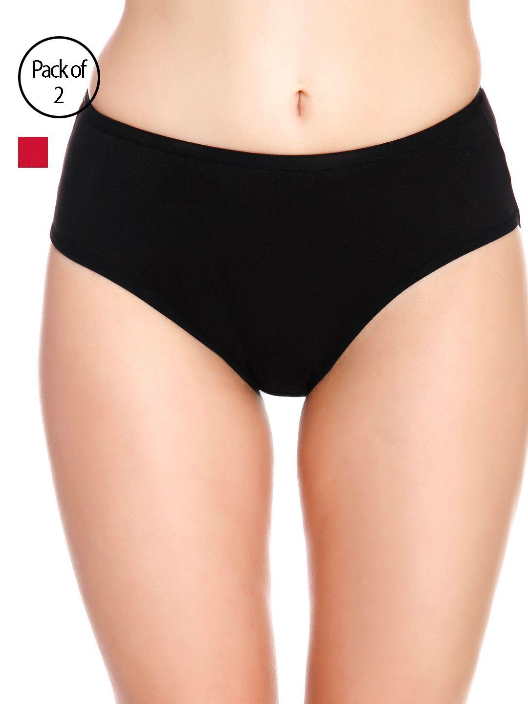 innocence women pack of 2 assorted hipster briefs bbaplin36576