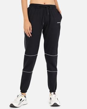 insert pockets drawstring-waist joggers