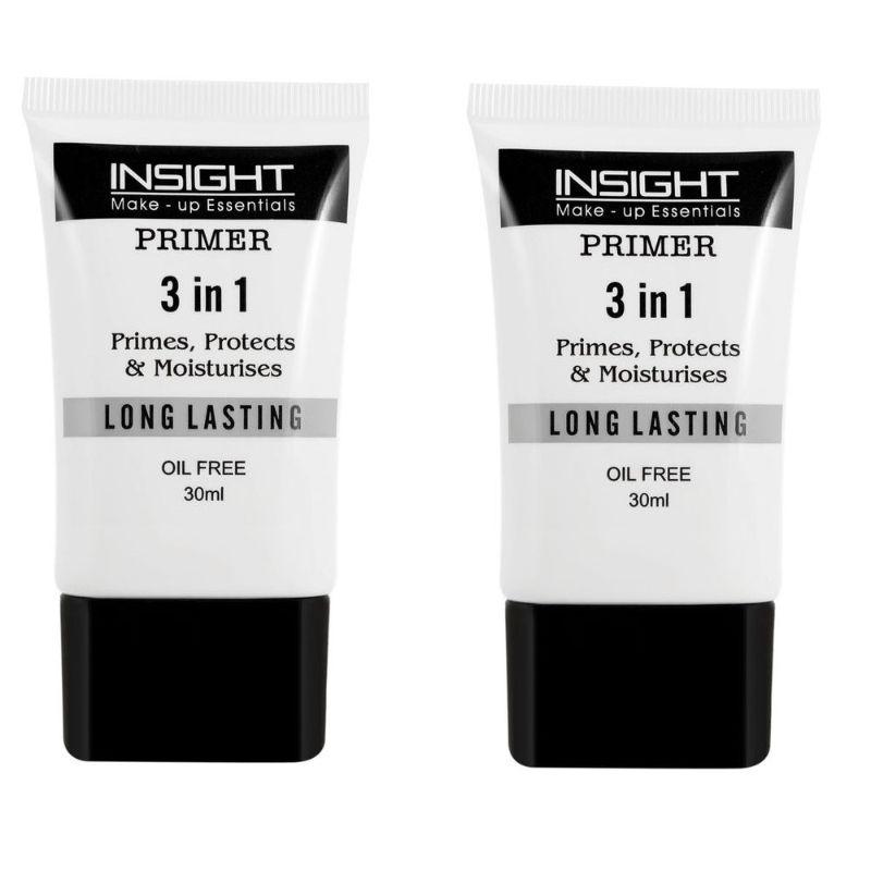 insight cosmetics 3 in 1 long lasting primer - pack of 2