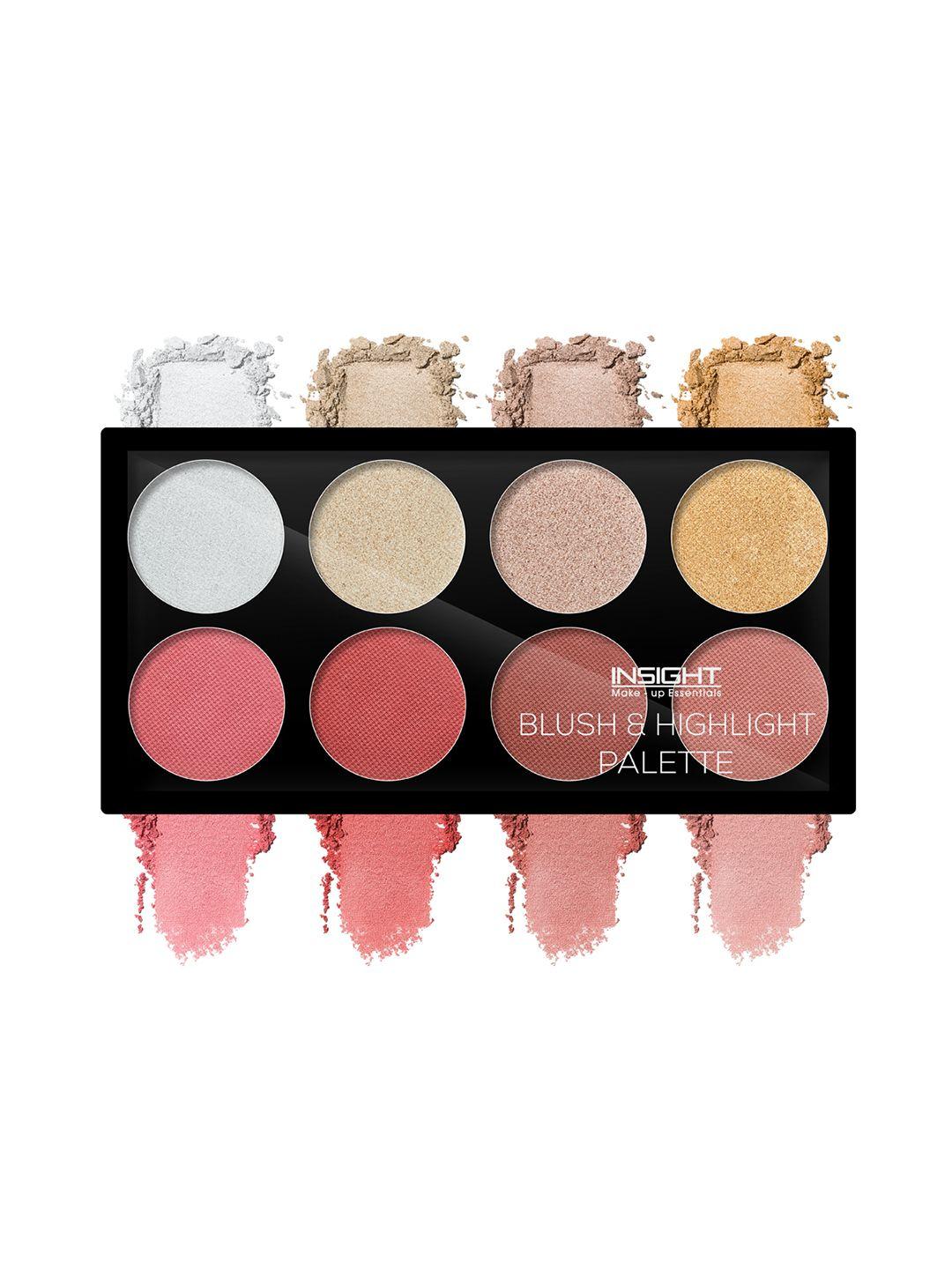 insight cosmetics blush & highlight palette - 27 g