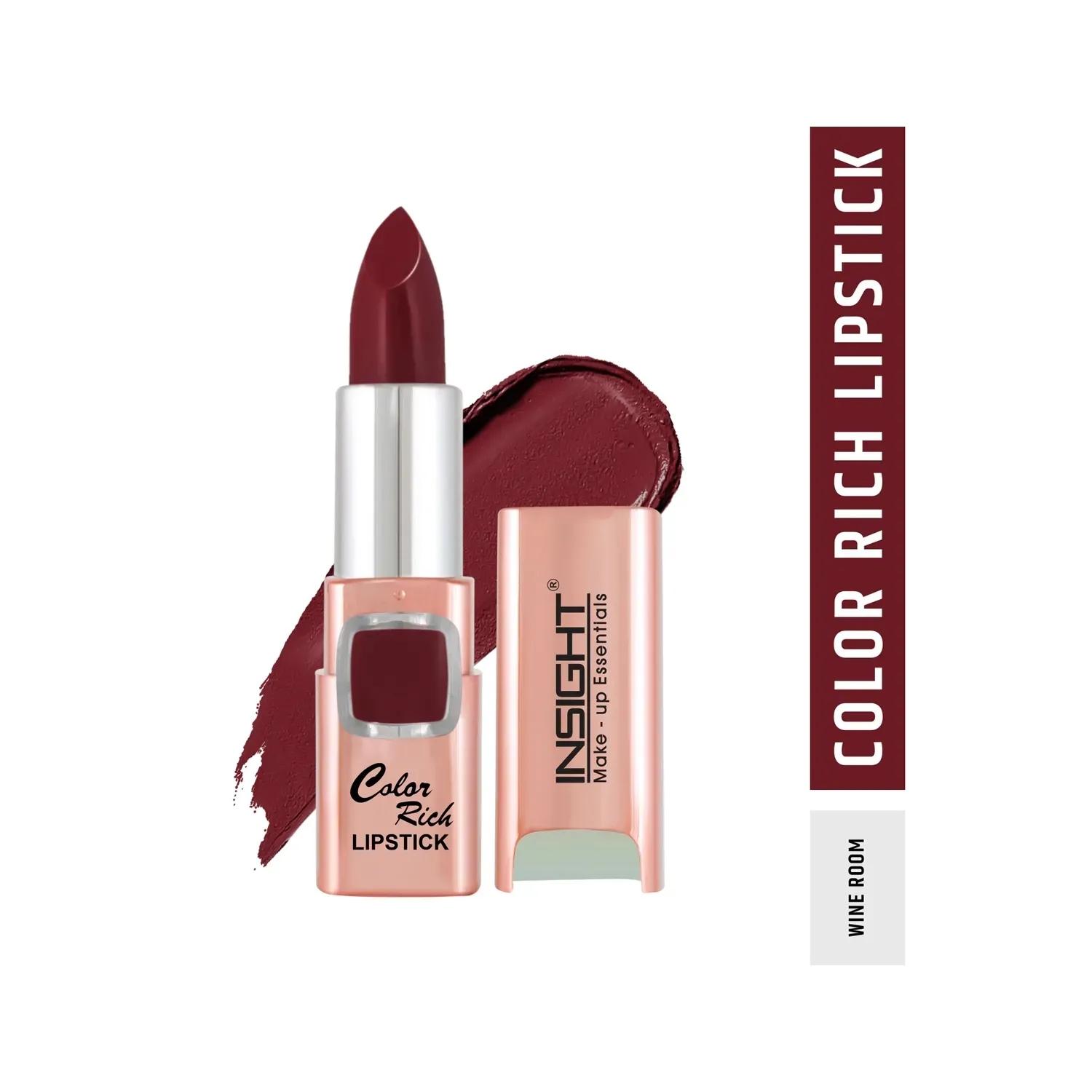 insight cosmetics color rich lipstick - wine room (4.2g)