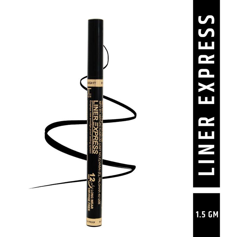 insight cosmetics liner express eyepen shiny black