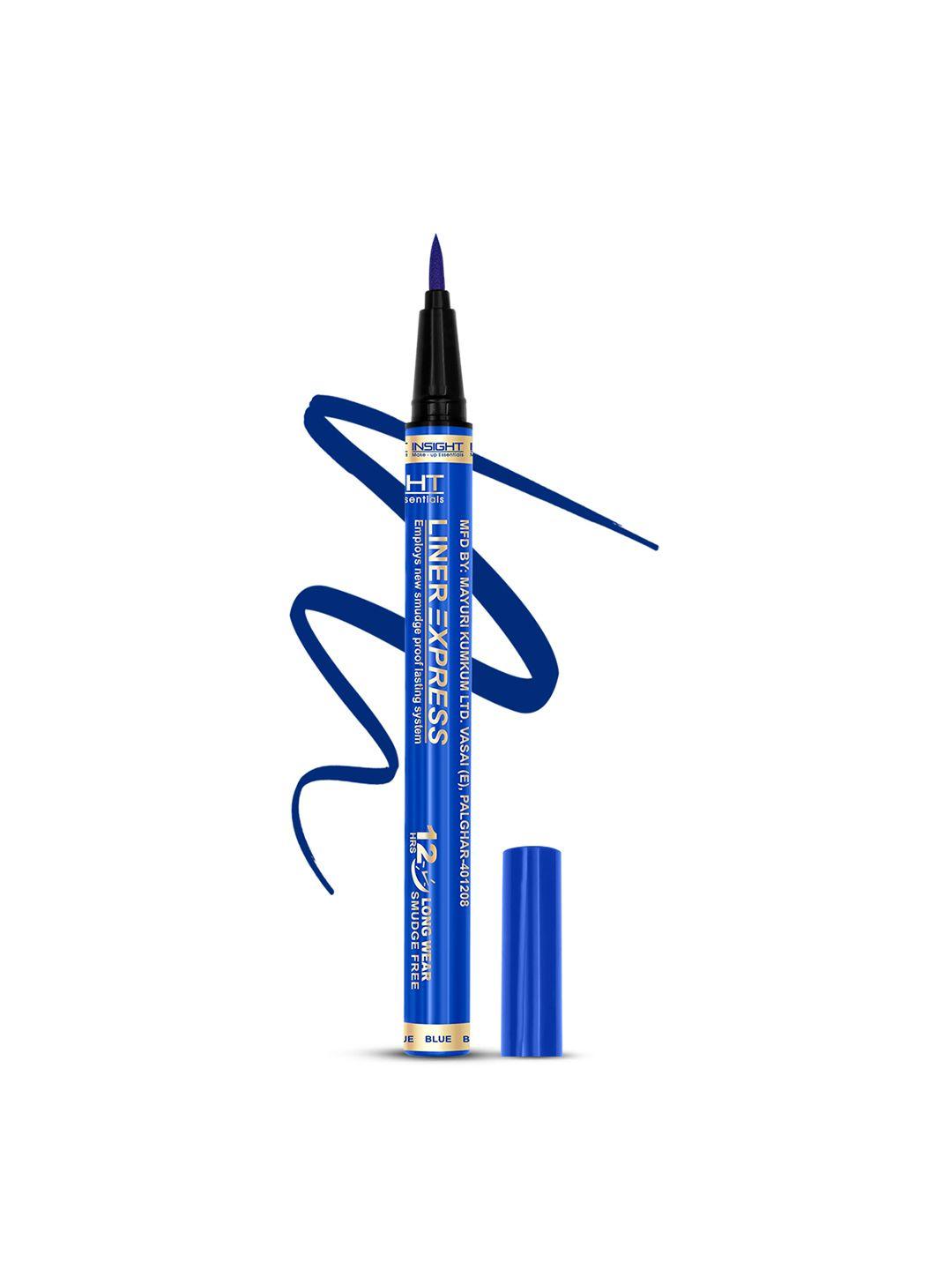 insight cosmetics liner express long-wear smudge-free eyeliner pen - blue