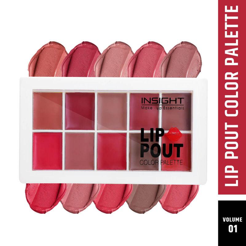 insight cosmetics lip pout color palette