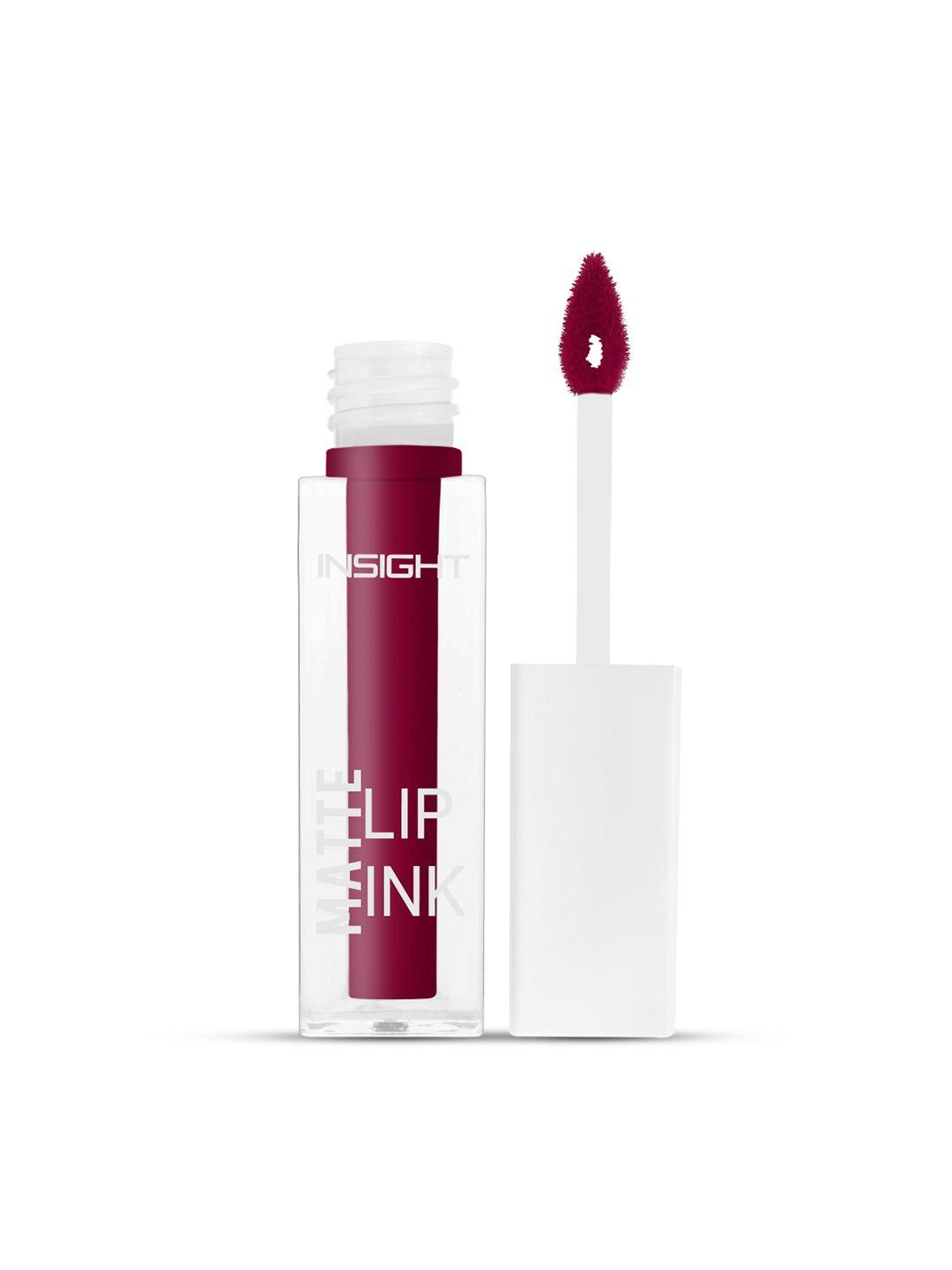 insight cosmetics long lasting & waterproof matte lip ink lisptick 4g -brave