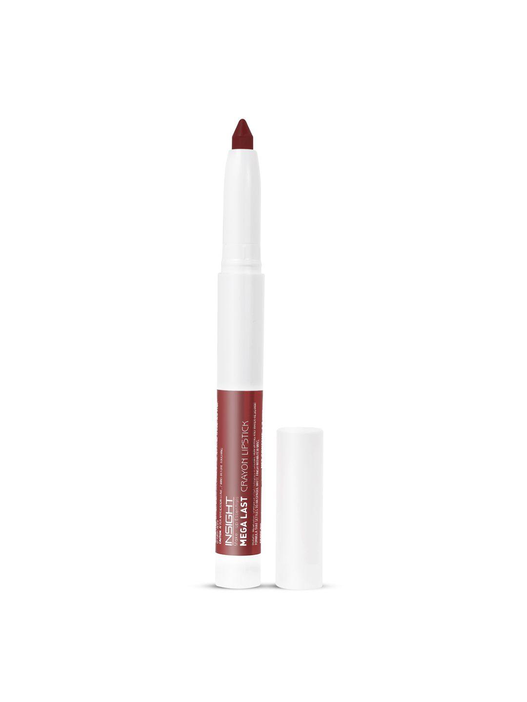 insight cosmetics long-lasting lightweight mega last crayon lipstick - jumping the loops