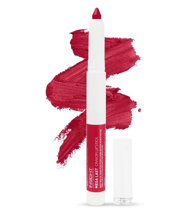 insight cosmetics mega last crayon lipstick 11-make it spicy - 1.3 gm