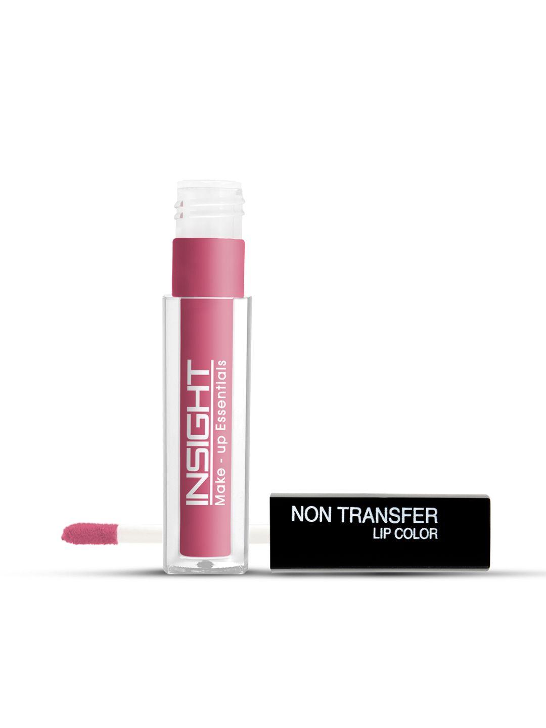 insight cosmetics mini power matte long-lasting non transfer lipcolor 4ml - molten pink