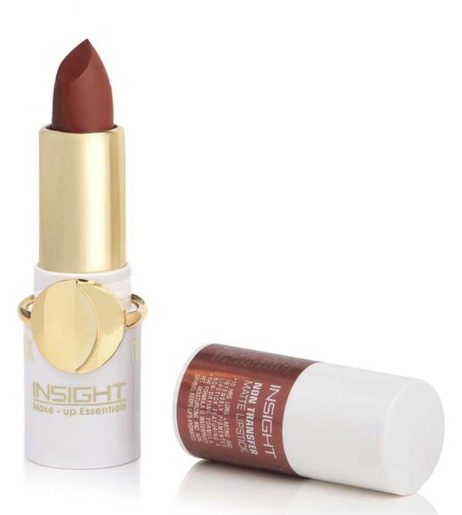 insight cosmetics non transfer matte lipstick checkmate - 4.2 gm