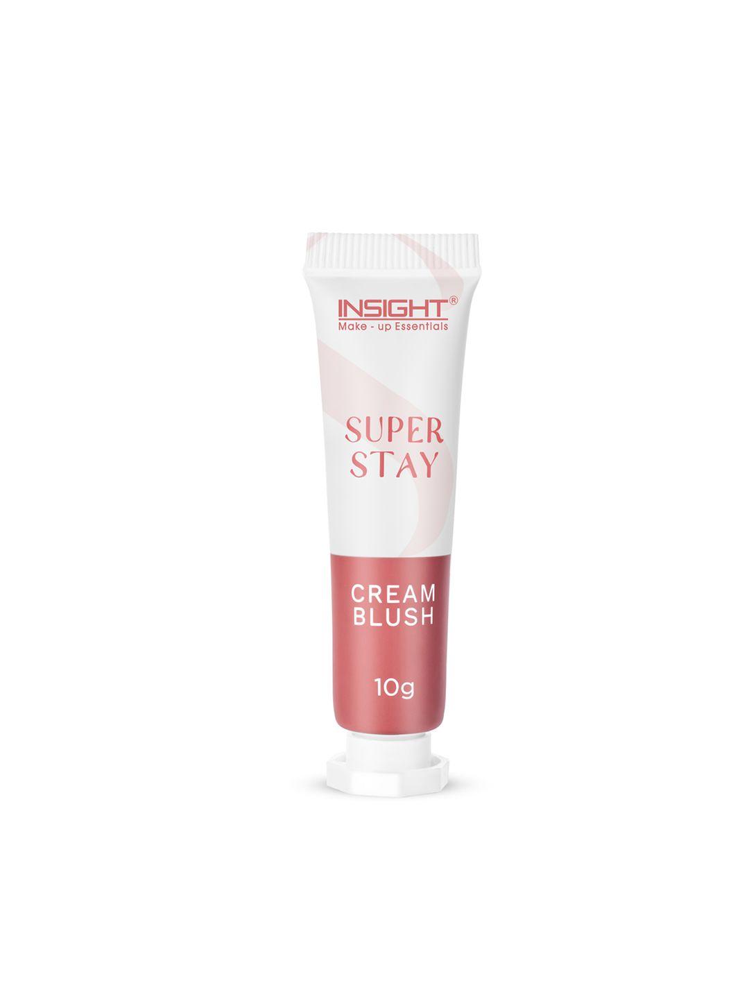 insight cosmetics super stay lightweight matte finish cream blush 10g - rose jelly