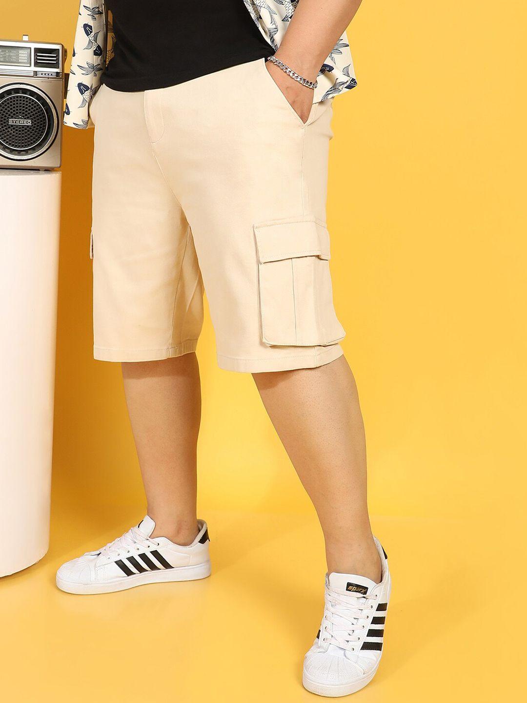 instafab-plus-size-men-mid-rise-regular-fit-outdoor-shorts