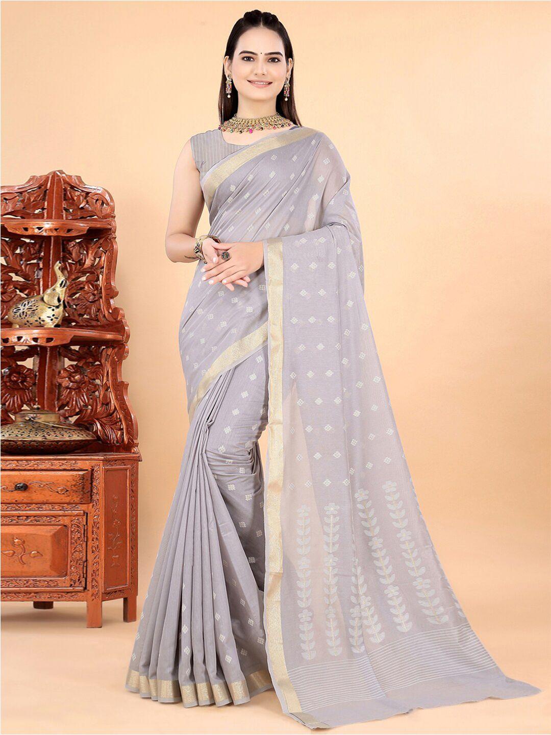 insthah ethnic motifs woven design zari saree