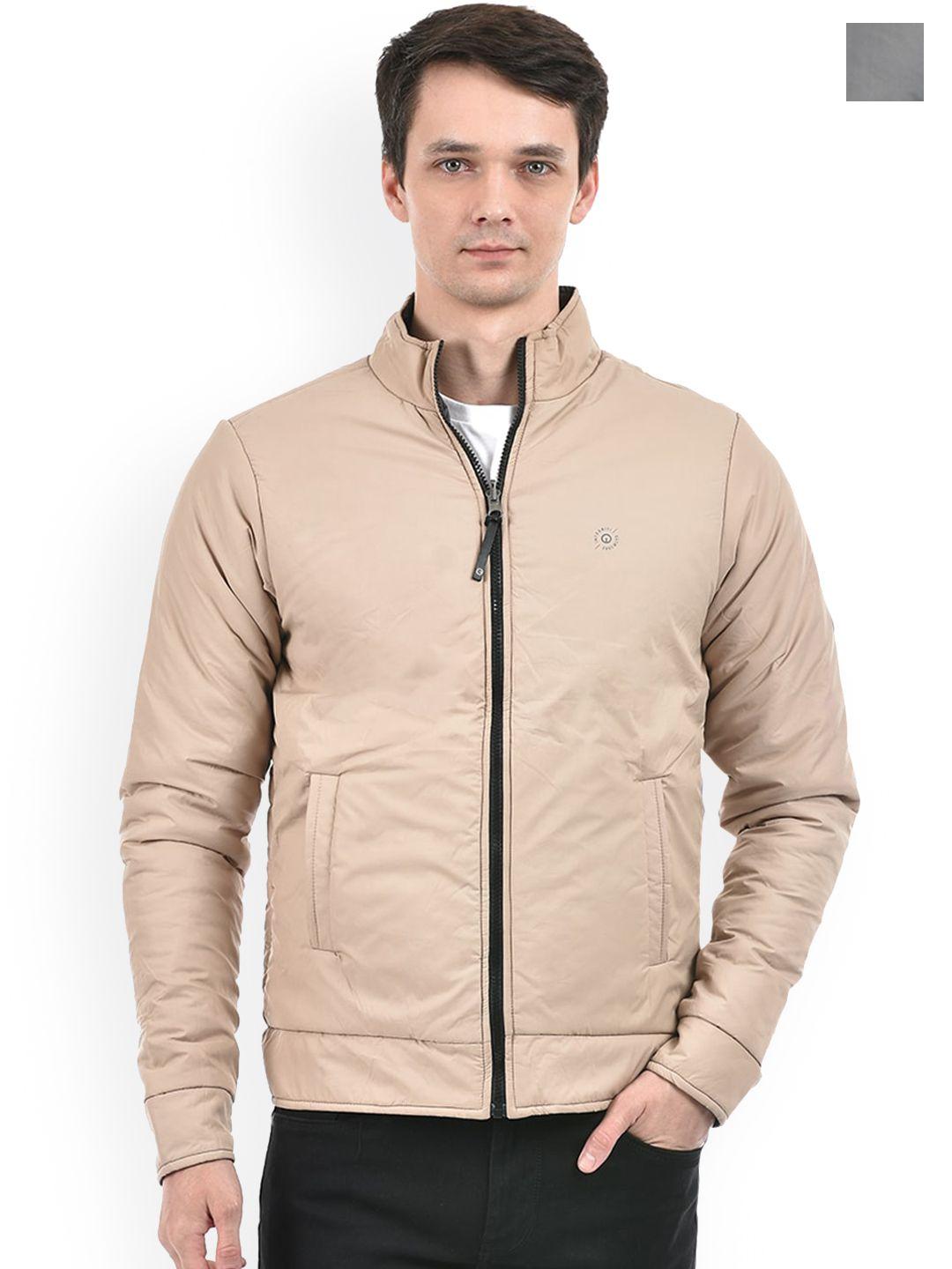integriti men reversible padded jacket with embroidered
