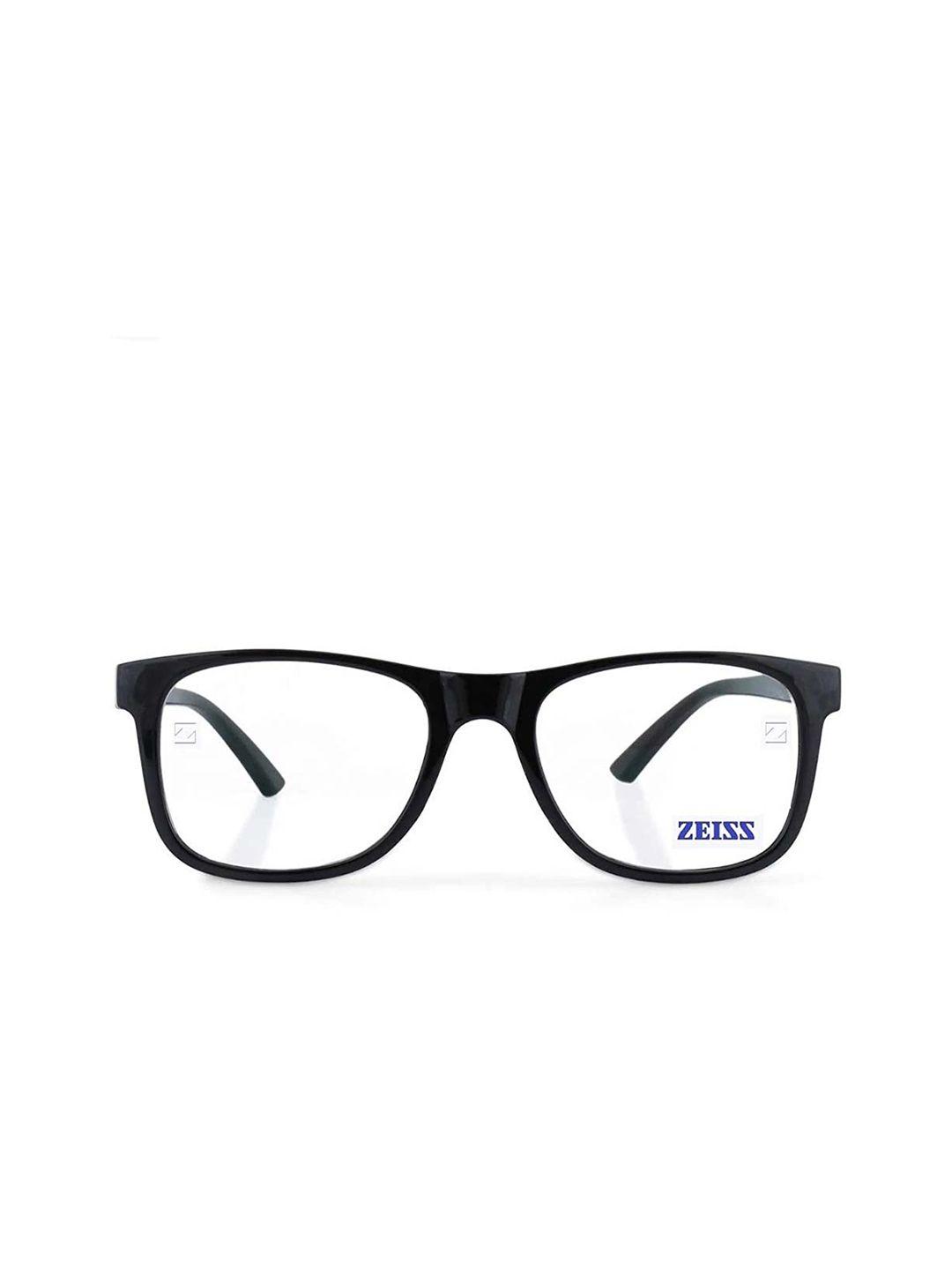 intellilens zeiss unisex black frame with dura vision blue protect computer glasses