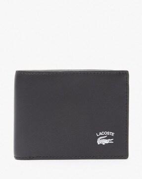 interior card slot foldable bi-fold wallet