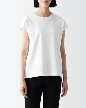 interlock french sleeve t-shirt