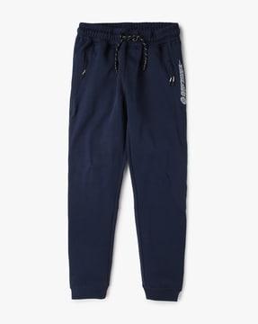 interlock joggers with concealed zipper pockets