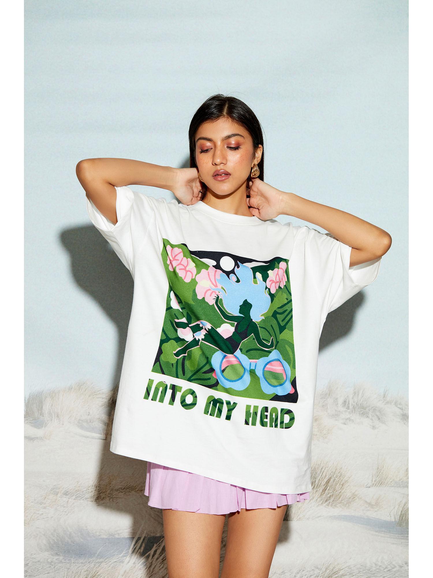 into my head oversized t-shirt