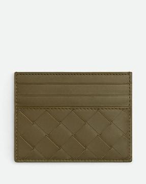 intrecciato credit card case