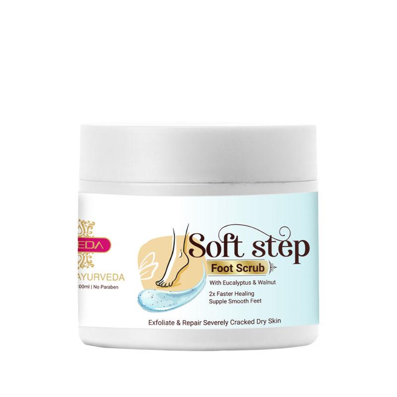 inveda soft step foot scrub