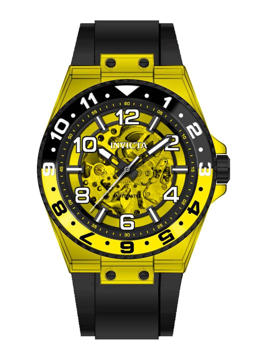 invicta unisex dial & straps analogue automatic watch 44387