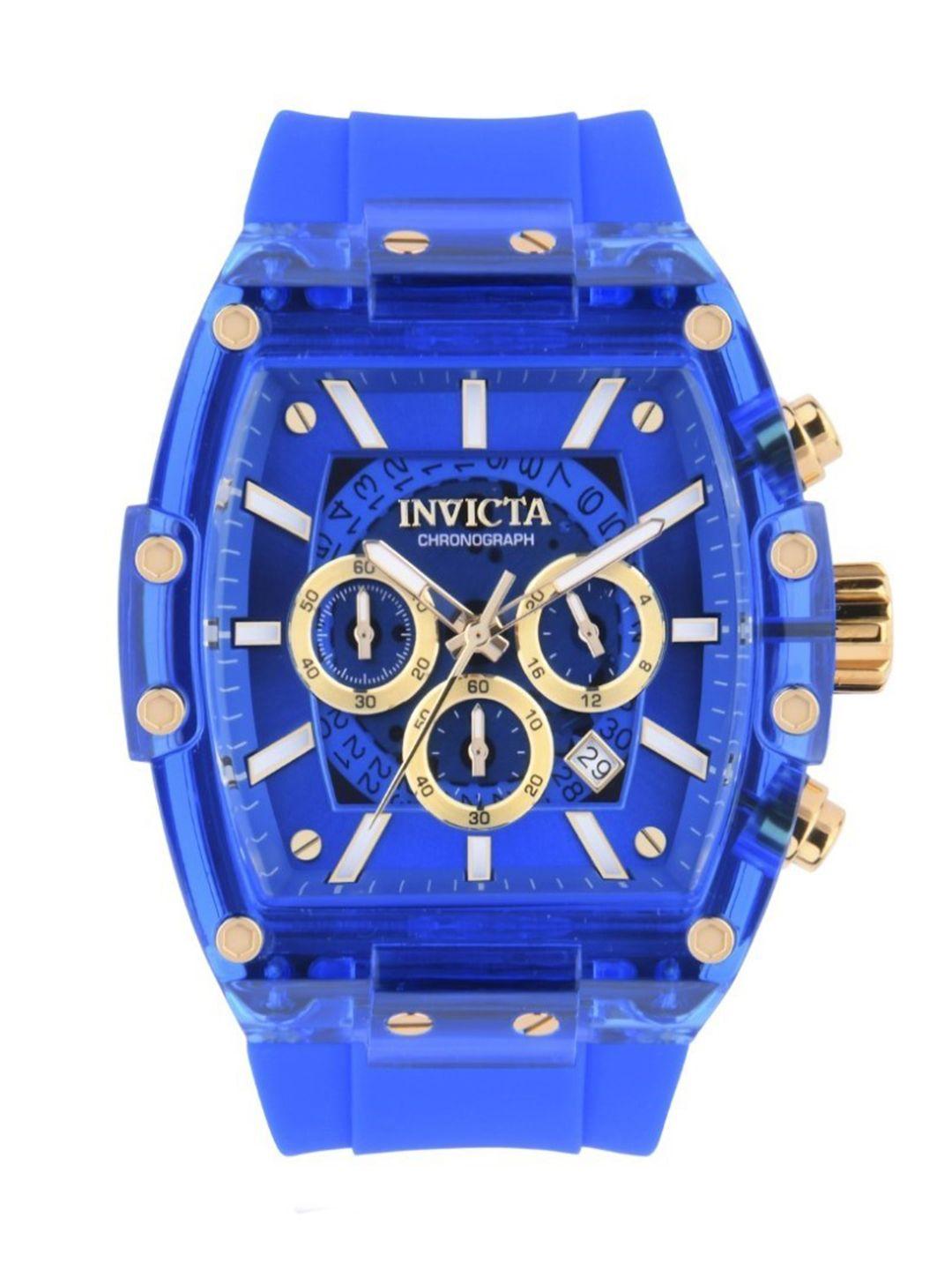 invicta unisex dial & straps analogue watch 44350