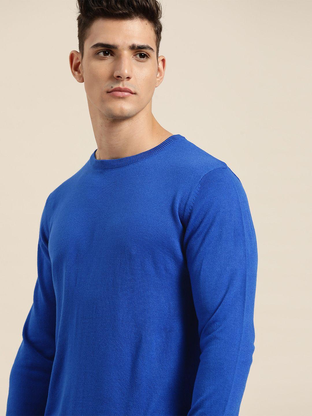 invictus men blue pullover