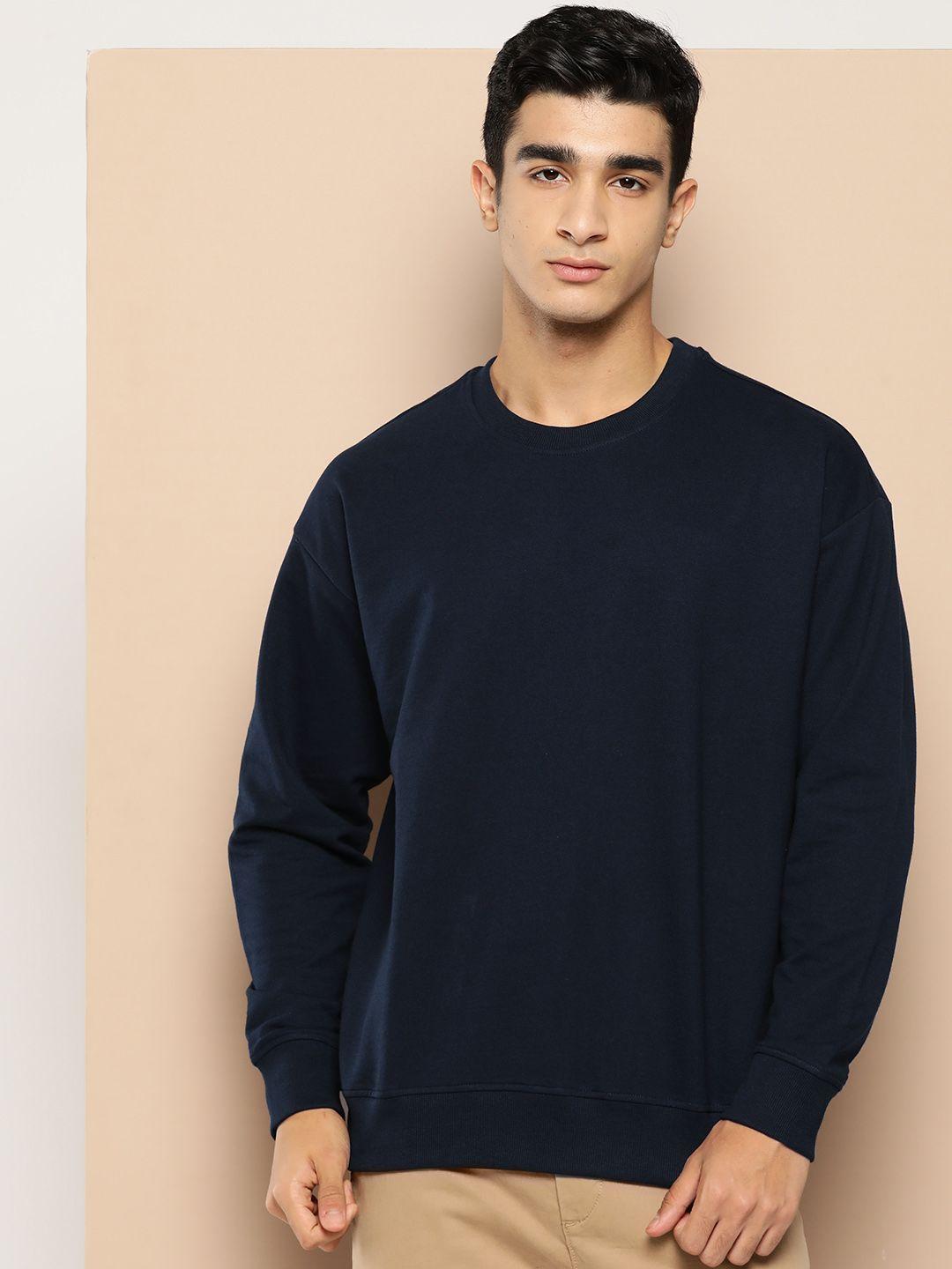 invictus regular fit full sleeves pullover sweatshirt