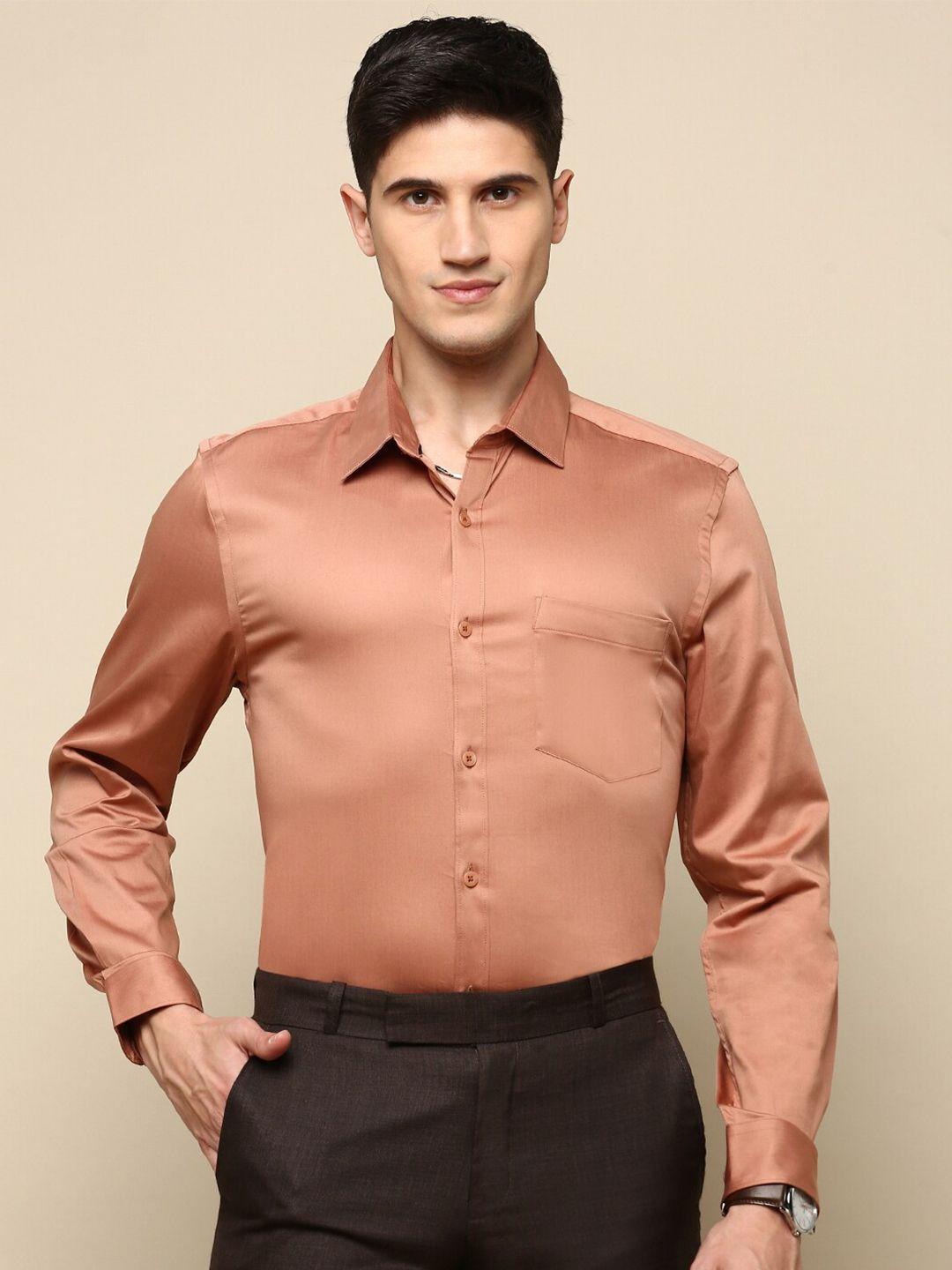 invictus standard slim fit cotton formal shirt