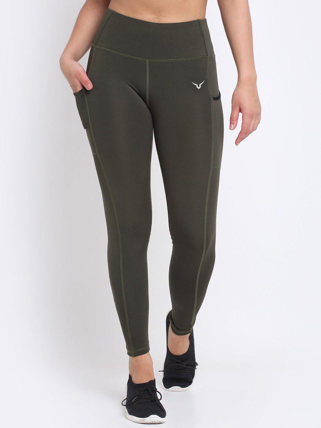 invincible women training tights with side pocket