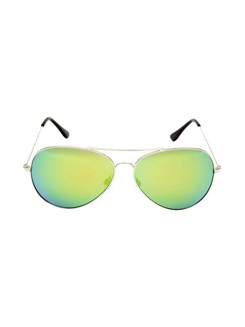 invu b1411d green polarized aviator